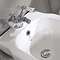 Silverdale Empire Wall Hung Bidet - 1 Tap Hole Profile Large Image