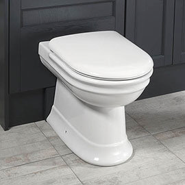 Silverdale Hillingdon Back To Wall BTW Toilet + Soft Close Seat Medium Image