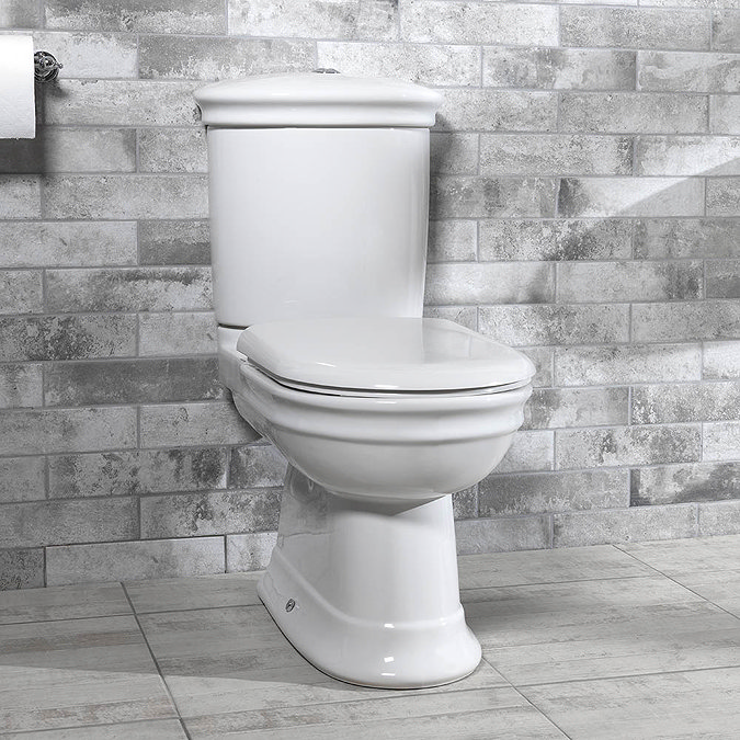 Silverdale Hillingdon Close Coupled Toilet inc Soft Close Seat Large Image