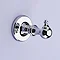 Silverdale Luxury Berkeley Robe Hook - Polished Chrome Large Image