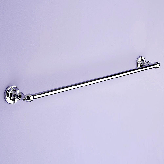 Silverdale Luxury Berkeley Towel Rail (810mm Wide - Chrome) Large Image