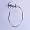 Silverdale Luxury Berkeley Towel Ring - Polished Chrome Large Image