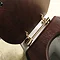 Silverdale Mahogany Wooden High/Low Level Toilet Seat with Incalux Hinges Feature Large Image