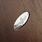 Silverdale Mahogany Wooden High/Low Level Toilet Seat with Chrome Hinges Profile Large Image