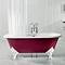 Silverdale Mark Anthony Cast Iron Roll Top Bath with Feet (1780 x 800mm) Large Image