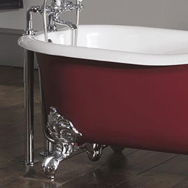 Silverdale Telescopic Shrouds for Free Standing Baths - Various Colours Medium Image