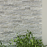 Silvetta Grey Stone Effect Split Face Tiles - 150 x 450mm