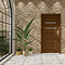 Silvetta Mix Stone Effect Split Face Tiles - 150 x 450mm