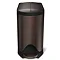 simplehuman 10 Litre Butterfly Pedal Bin - Dark Bronze - CW2043 Large Image