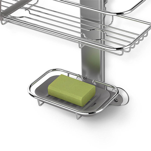 simplehuman Adjustable Shower Caddy - BT1098  Feature Large Image