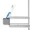 simplehuman Adjustable Shower Caddy Plus - BT1099  In Bathroom Large Image