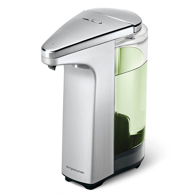 simplehuman Liquid Sensor Pump Soap Dispenser - Brushed Nickel - ST1023 Large Image