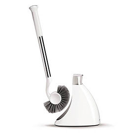 simplehuman Magnetic Toilet Brush & Holder - White - BT1083 Medium Image