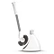 simplehuman Magnetic Toilet Brush & Holder - White - BT1083 Large Image