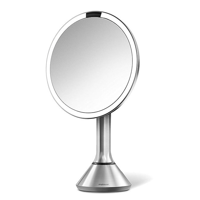 simplehuman Rechargeable Freestanding 20cm Cosmetic Sensor Mirror - BT1080 Large Image