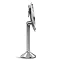 simplehuman Rechargeable Freestanding 20cm Cosmetic Sensor Mirror Pro - Brushed Steel - ST3007 In B