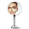 simplehuman Rechargeable Freestanding 20cm Cosmetic Sensor Mirror Pro - Brushed Steel - ST3007 Newe