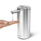 simplehuman Rechargeable Liquid Sensor Pump Soap Dispenser - Brushed Steel - ST1043  In Bathroom Lar