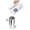 simplehuman Rechargeable Liquid Sensor Pump Soap Dispenser - Polished Steel - ST1044  Profile Large 