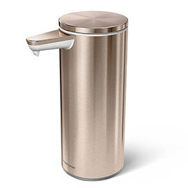 simplehuman Rechargeable Liquid Sensor Pump Soap Dispenser - Rose Gold Steel - ST1046 Medium Image