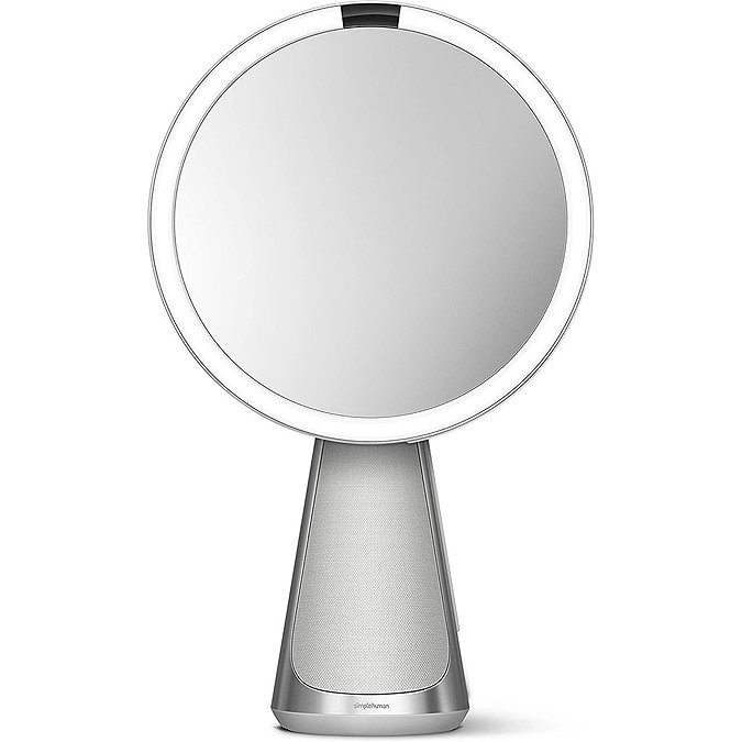 simplehuman Sensor Mirror Hi-Fi with Alexa Built-In - ST3044  Feature Large Image