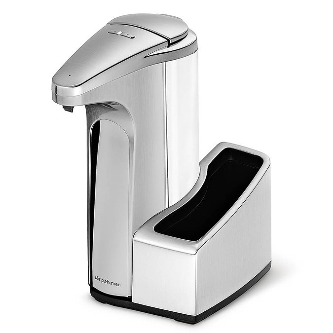 simplehuman Washing Liquid Sensor Pump Dispenser with Caddy - ST1031 Large Image