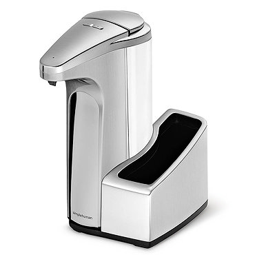 simplehuman Washing Liquid Sensor Pump Dispenser with Caddy - ST1031  Profile Large Image