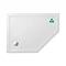 Simpsons Anti-Slip Offset Pentangle 35mm Acrylic Shower Tray with Waste - Right Hand - Various Size