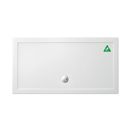 Simpsons Anti-Slip Rectangular 35mm Acrylic Shower Tray - Various Size Options Large Image