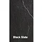 Simpsons - Black Textured Slate Effect Shower Tray with Waste - 5 Size options Profile Large Image