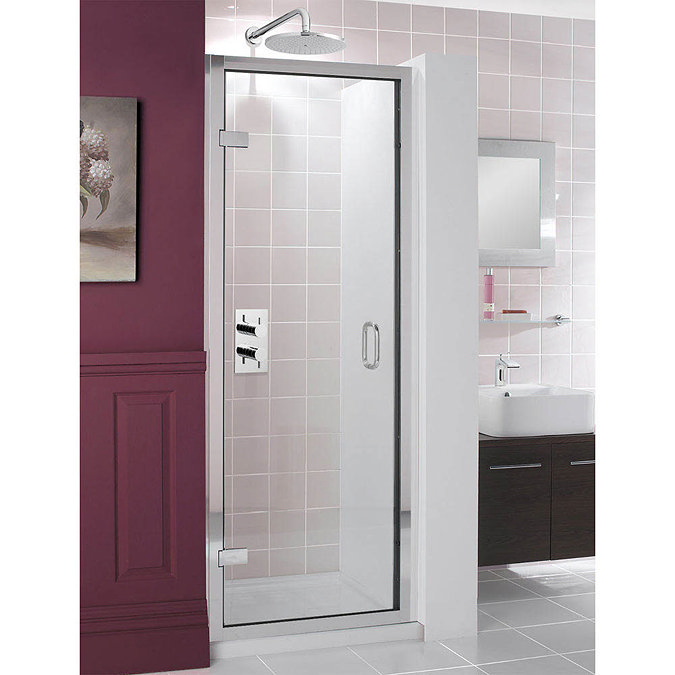 Simpsons - Classic Framed Hinged Shower Door - 3 Size Options  Feature Large Image