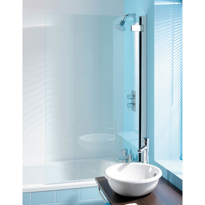 Simpsons Classic Hinged Bath Screen - 860mm  Feature Large Image