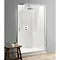 Simpsons - Classic Single Slider Shower Door - 4 Size Options Large Image