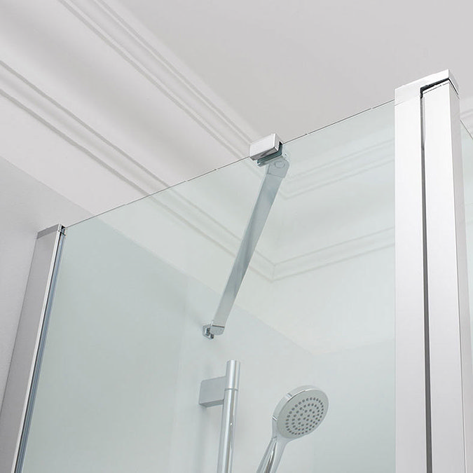 Simpsons - Click Double Bath Screen - 1150mm Profile Large Image