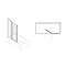 Simpsons - Click Double Bath Screen - 1150mm Standard Large Image