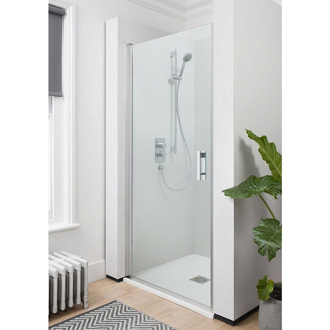 Simpsons - Click Hinged Shower Door - 2 Size Options Large Image