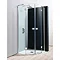 Simpsons - Design Quadrant Double Hinged Door Enclosure - 2 Size Options Large Image