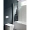 Simpsons - Design Semi-Frameless Single Bath Screen - 850mm Large Image