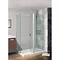 Simpsons - Design Semi-Frameless Walk In Shower Enclosure - 1400 x 900mm Large Image