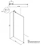 Crosswater - Design Wet Room Screen - 1000mm - DSPSC1000+ Large Image