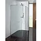 Simpsons - Design Shower Side Panel with Towel Rail - 4 Size Options Large Image