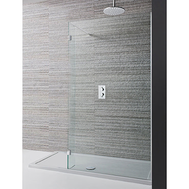 Simpsons Design View Double Sided Walk In Shower Enclosure - 2 Size Options  Profile Large Image