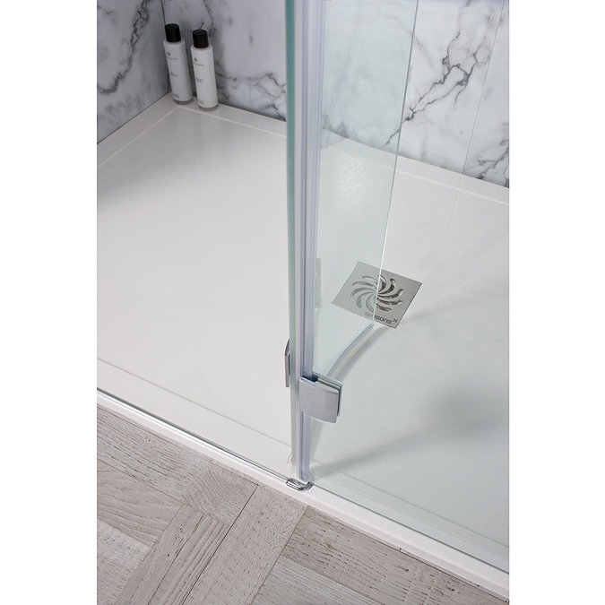 Simpsons - Design View Walk In Easy Access Shower Enclosure - 2 Size Options Profile Large Image
