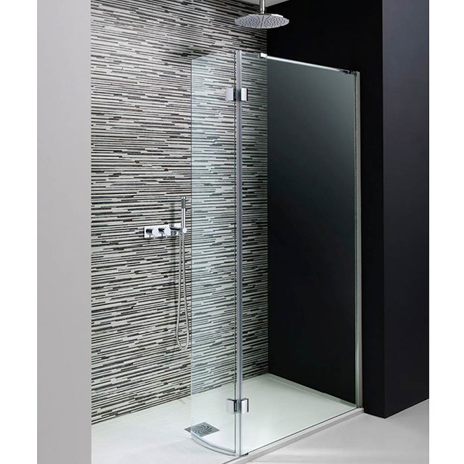 Simpsons - Design View Walk In Easy Access Shower Enclosure - 2 Size Options Large Image