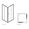 Simpsons Edge Corner Entry Shower Enclosure - 3 Size Options additional Large Image