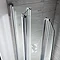 Simpsons - Edge Foldaway Bath Screen - 830mm Feature Large Image