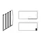 Simpsons - Edge Foldaway Bath Screen - 830mm Standard Large Image