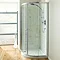 Simpsons Edge Offset Quadrant Double Door Shower Enclosure - 2 Size Options  Profile Large Image