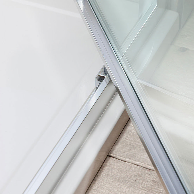 Simpsons - Edge Pivot Shower Door - 5 Size Options Standard Large Image