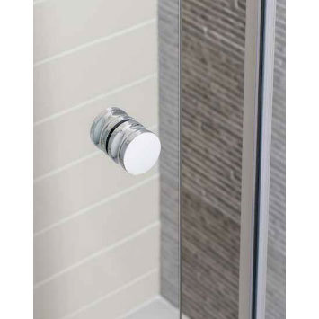 Simpsons - Edge Quadrant Double Door Shower Enclosure - 3 Size Options Profile Large Image